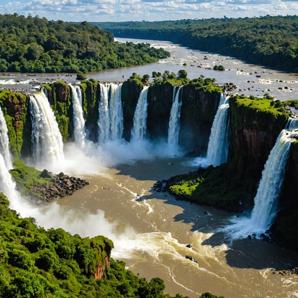 Comment organiser une visite des cascades d'Iguazu en Argentine et au Brésil?